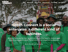 Tablet Screenshot of green-connect.com.au